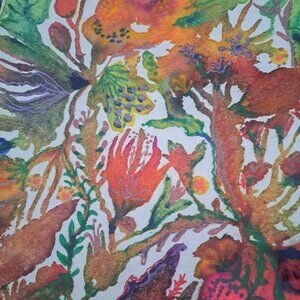 10x12 WATERCOLOR on 100% COTTON PAPER. COMES UNFRAMED SHIPS FOR 6$